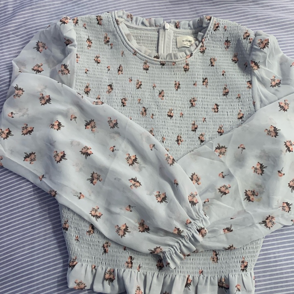 Aritzia Wilfred blouse